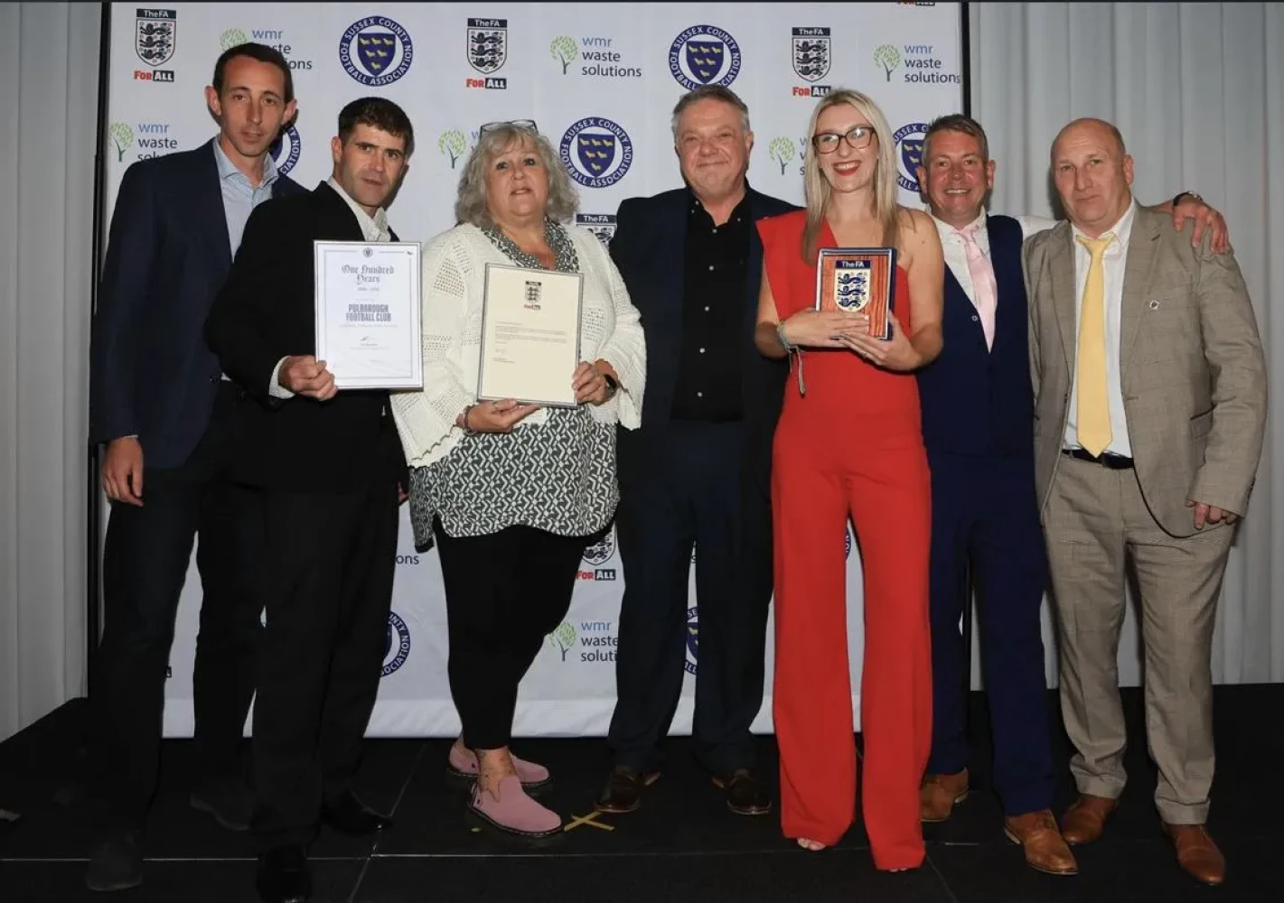 Pulborough FC centenary award